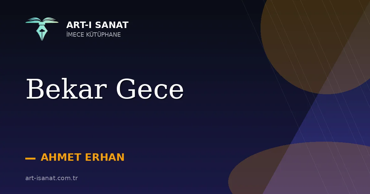 Bekar Gece