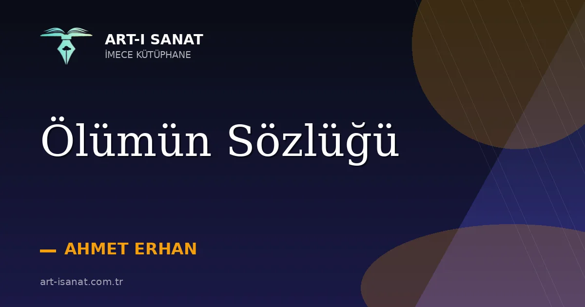 Ölümün Sözlüğü