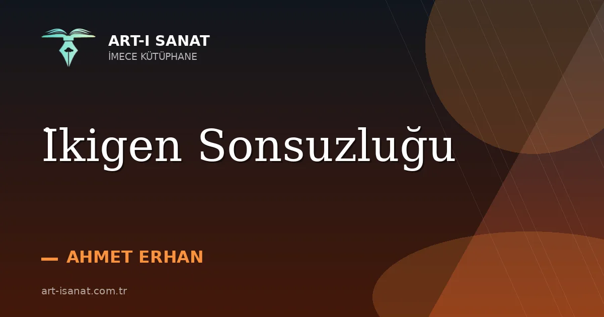 İkigen Sonsuzluğu