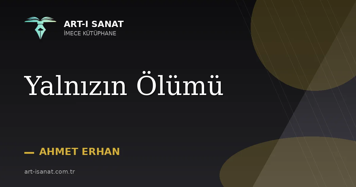Yalnızın Ölümü
