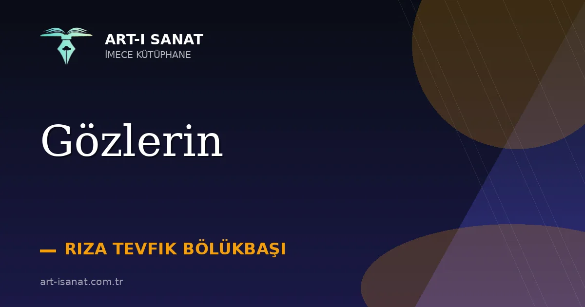 Gözlerin