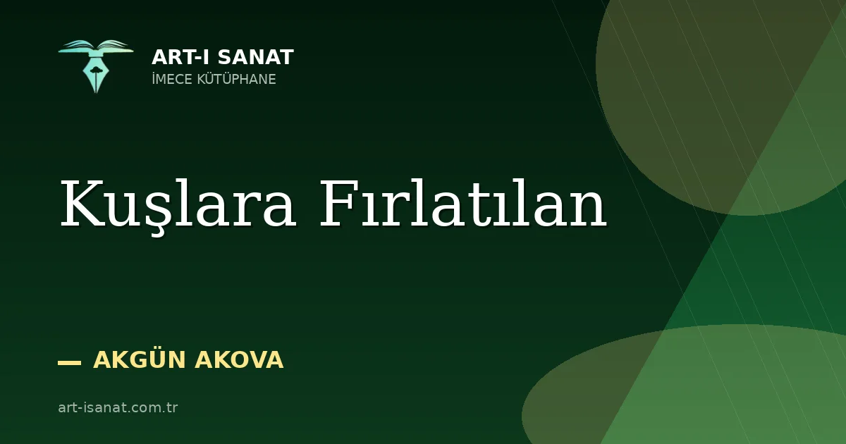 Kuşlara Fırlatılan