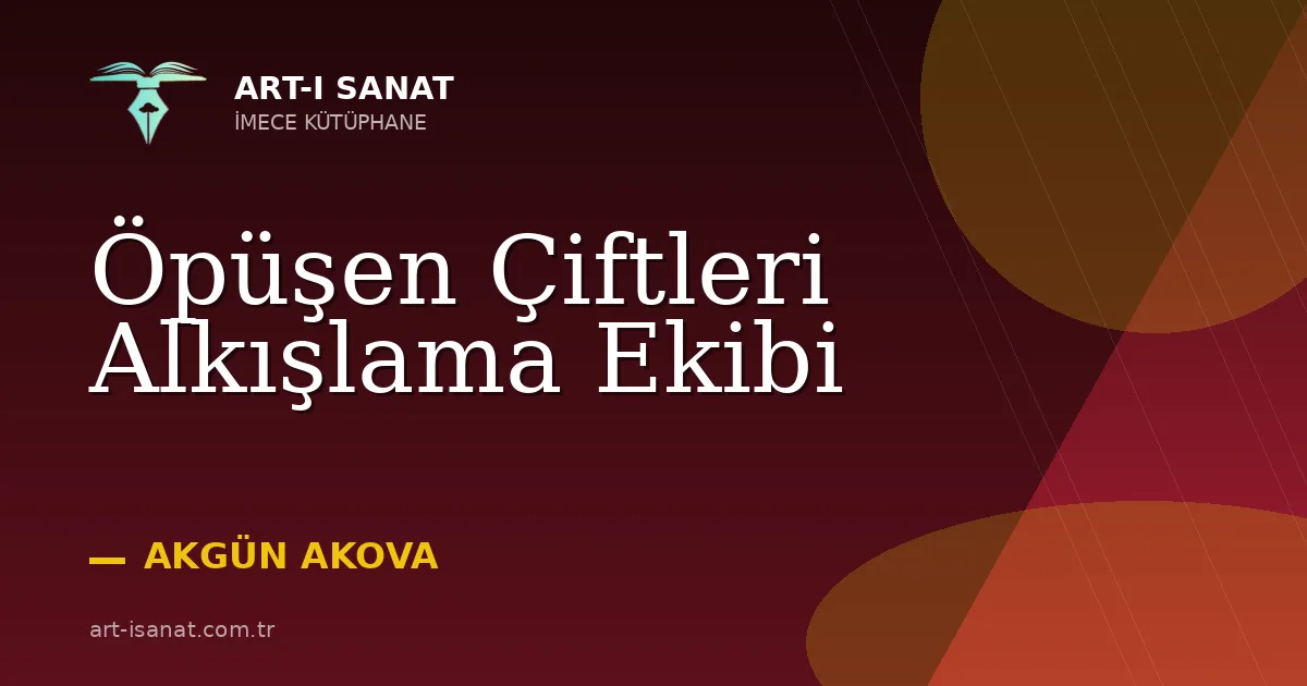 Öpüşen Çiftleri Alkışlama Ekibi