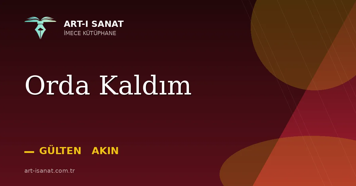 Orda Kaldım