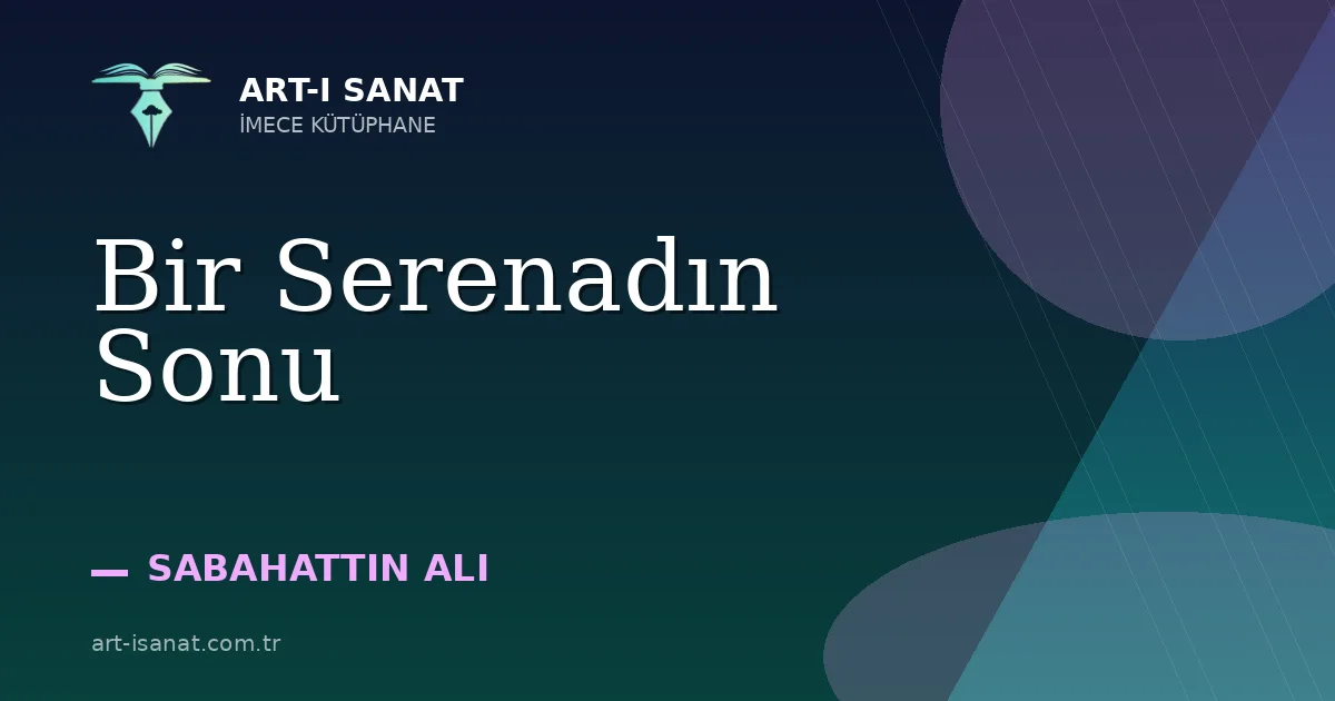 Bir Serenadın Sonu