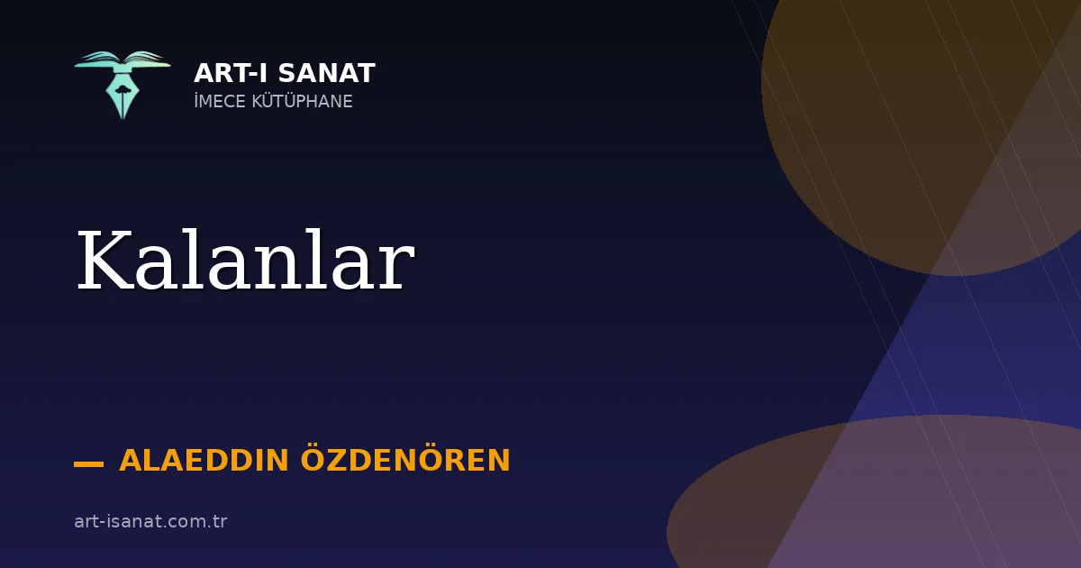 Kalanlar