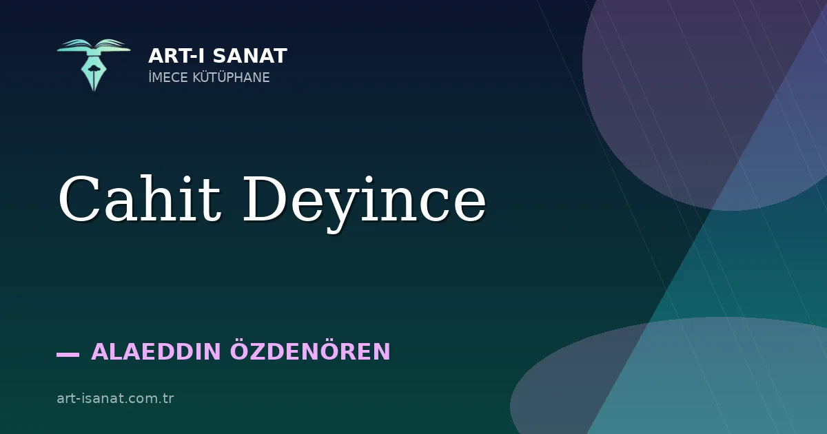 Cahit Deyince