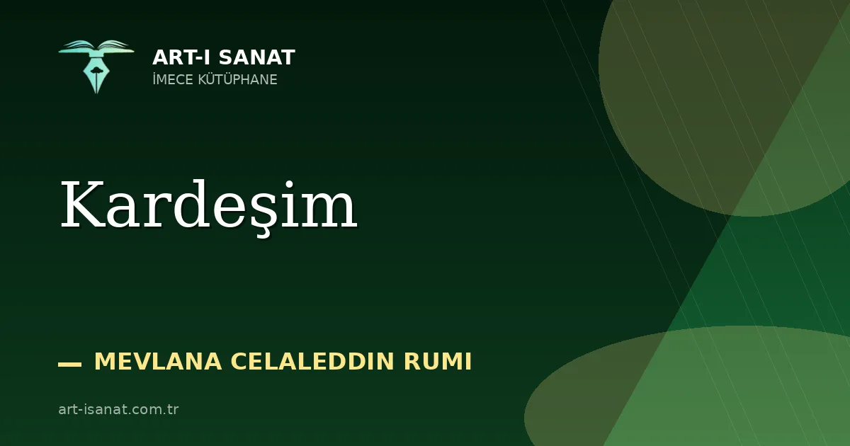 Kardeşim