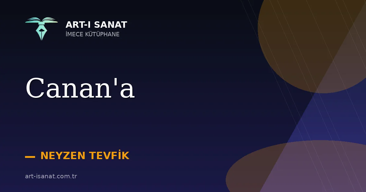 Canan'a