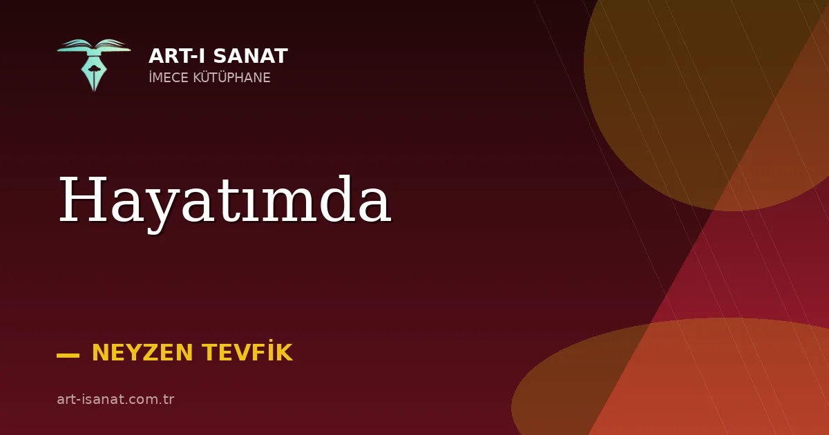 Hayatımda