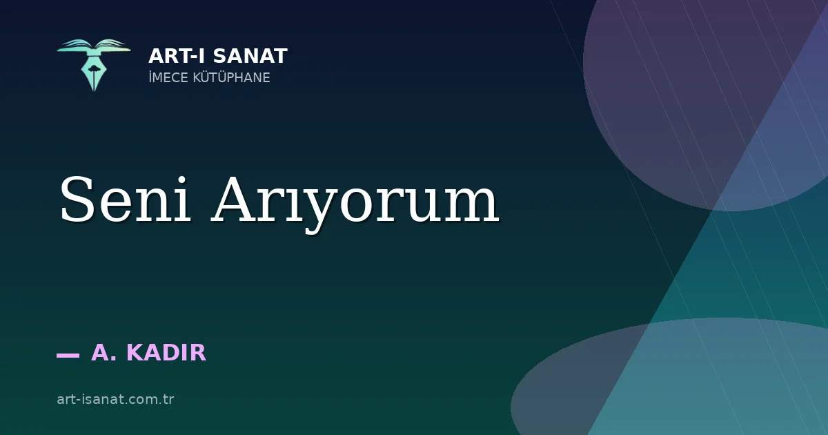 Seni Arıyorum