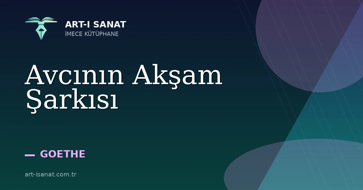 Avcının Akşam Şarkısı
