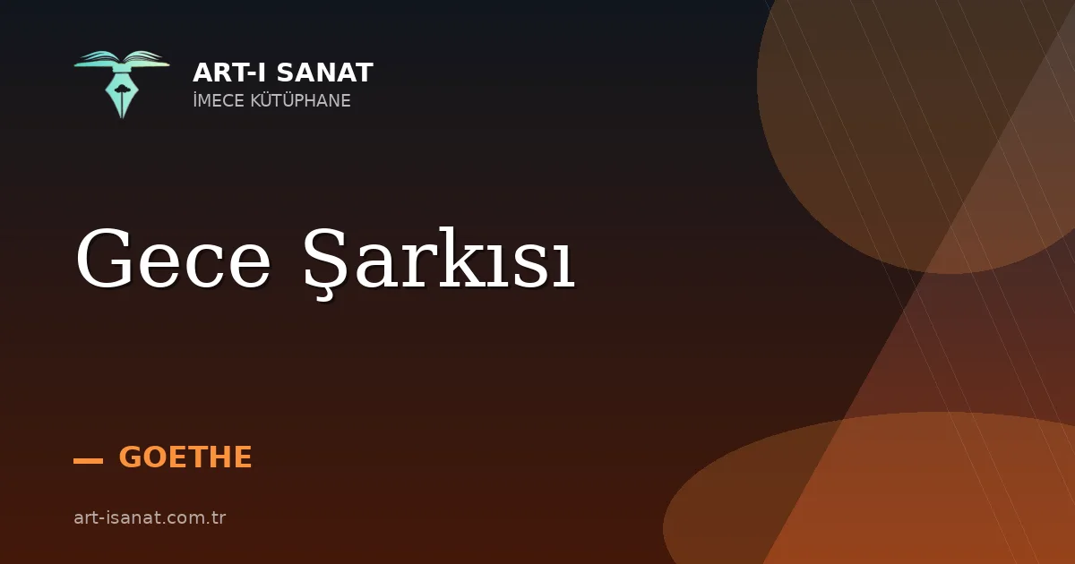 Gece Şarkısı