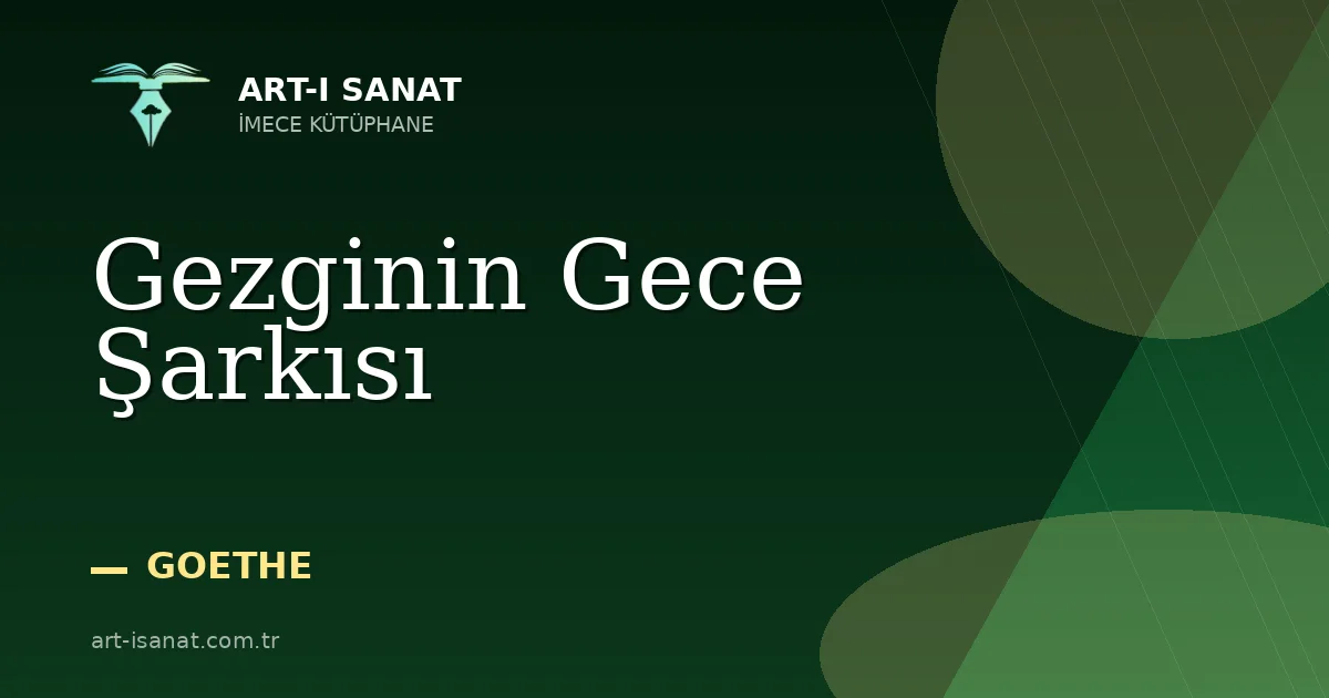 Gezginin Gece Şarkısı
