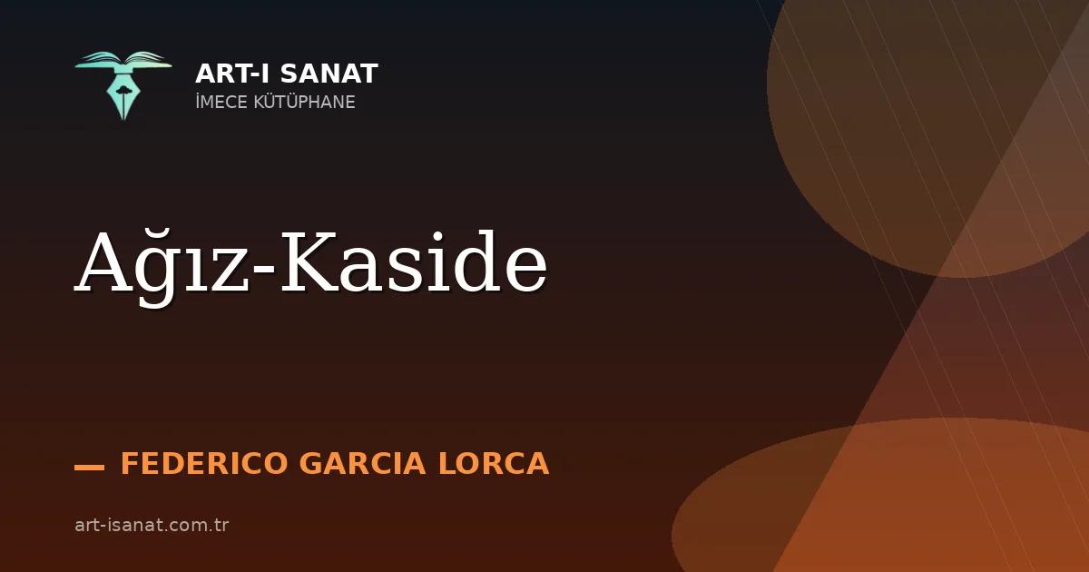 Ağız-Kaside