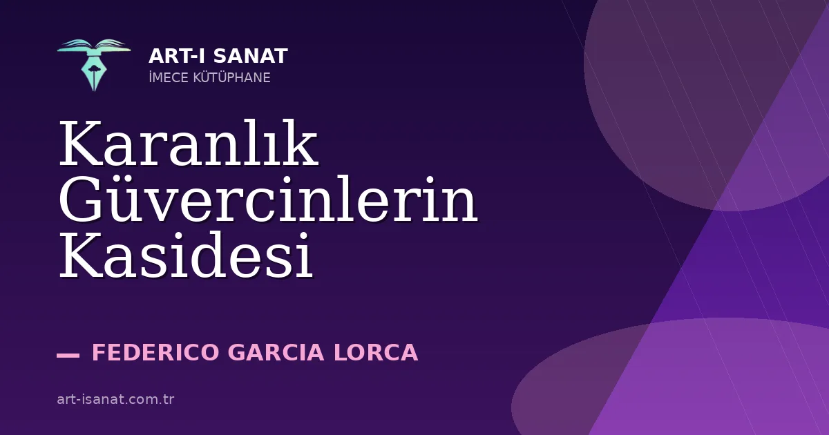 Karanlık Güvercinlerin Kasidesi