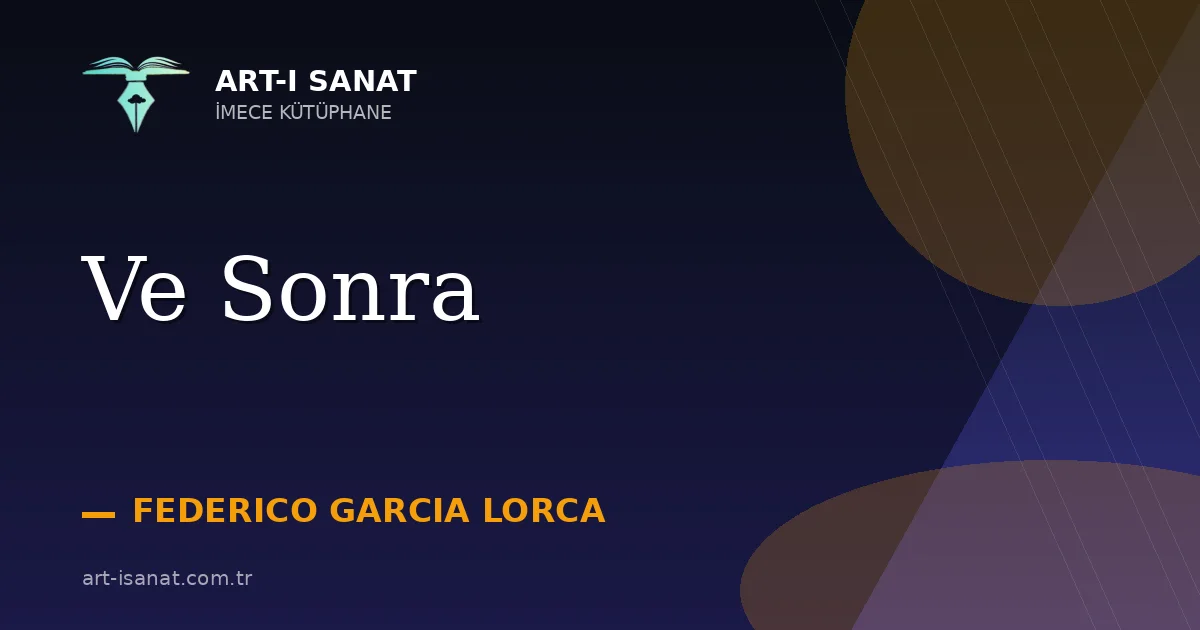 Ve Sonra