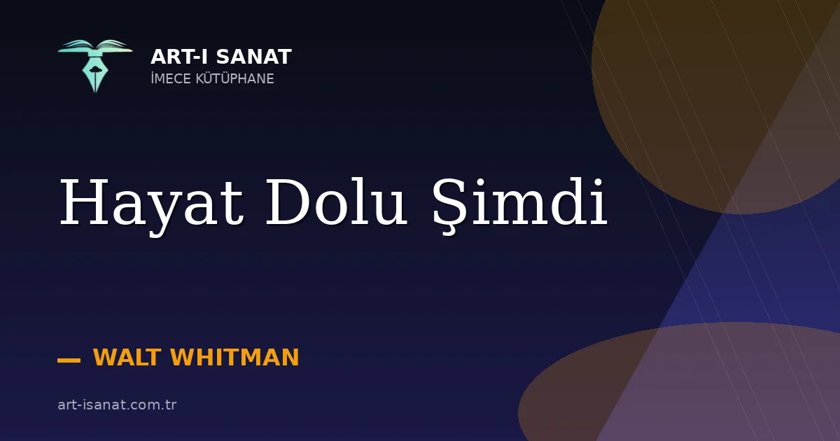 Hayat Dolu Şimdi