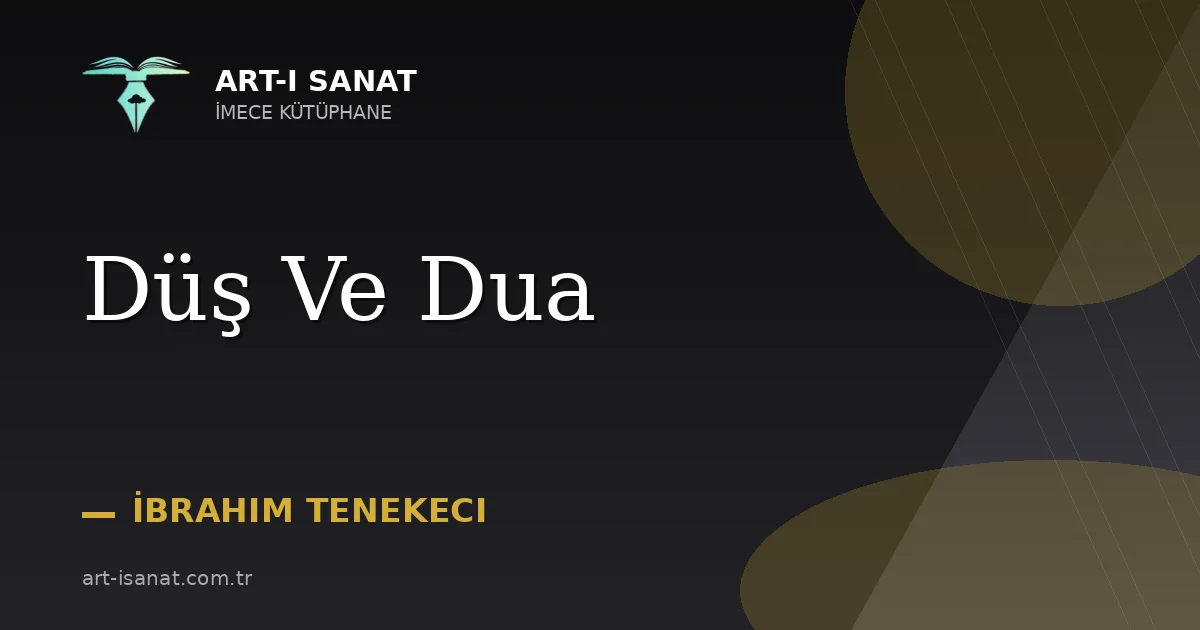 Düş Ve Dua