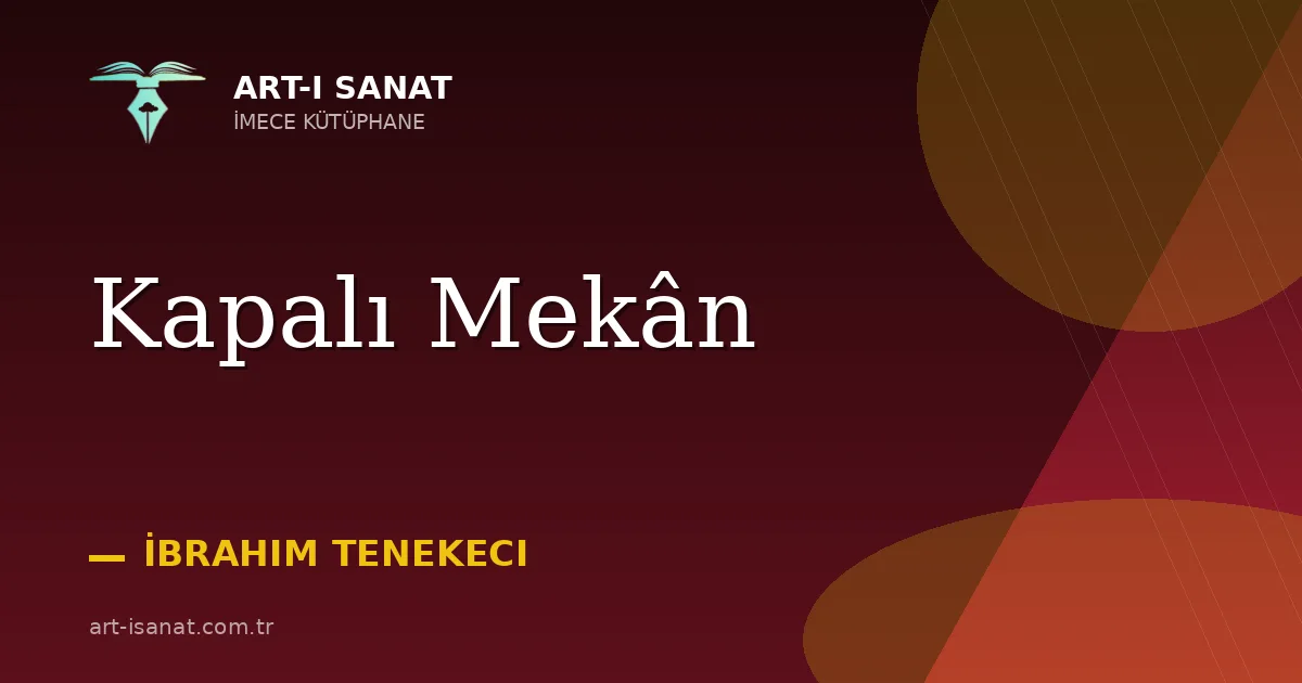 Kapalı Mekân