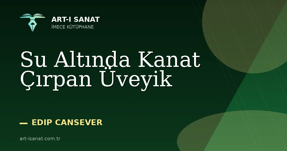 Su Altında Kanat Çırpan Üveyik
