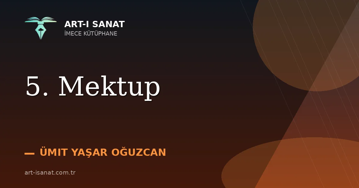 5. Mektup