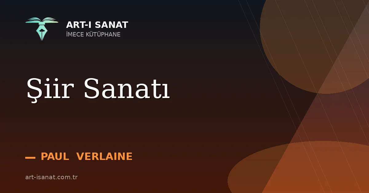 Şiir Sanatı