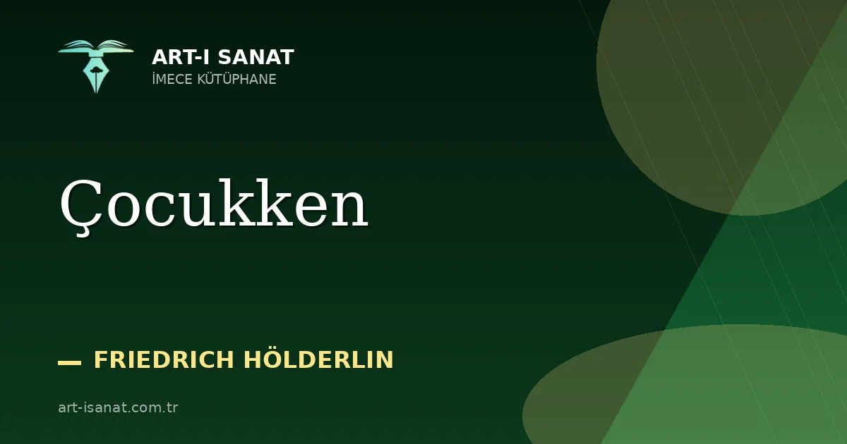 Çocukken