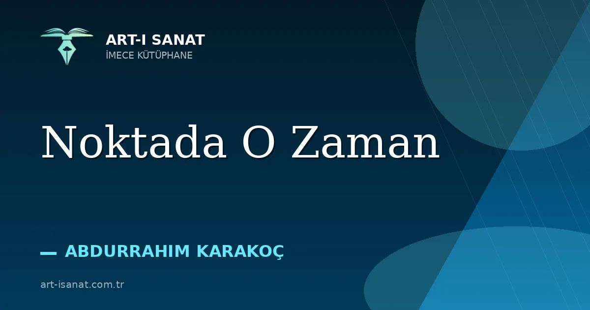 Noktada O Zaman