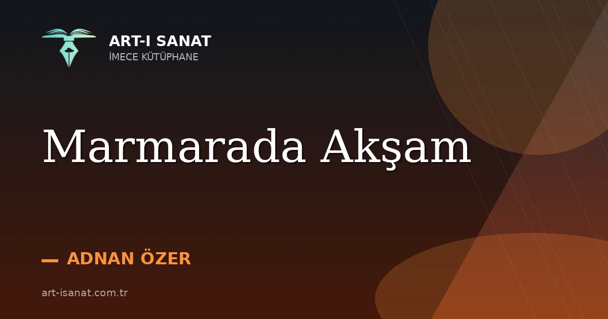 Marmarada Akşam