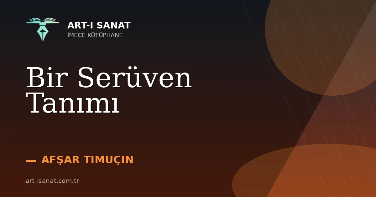 Bir Serüven Tanımı