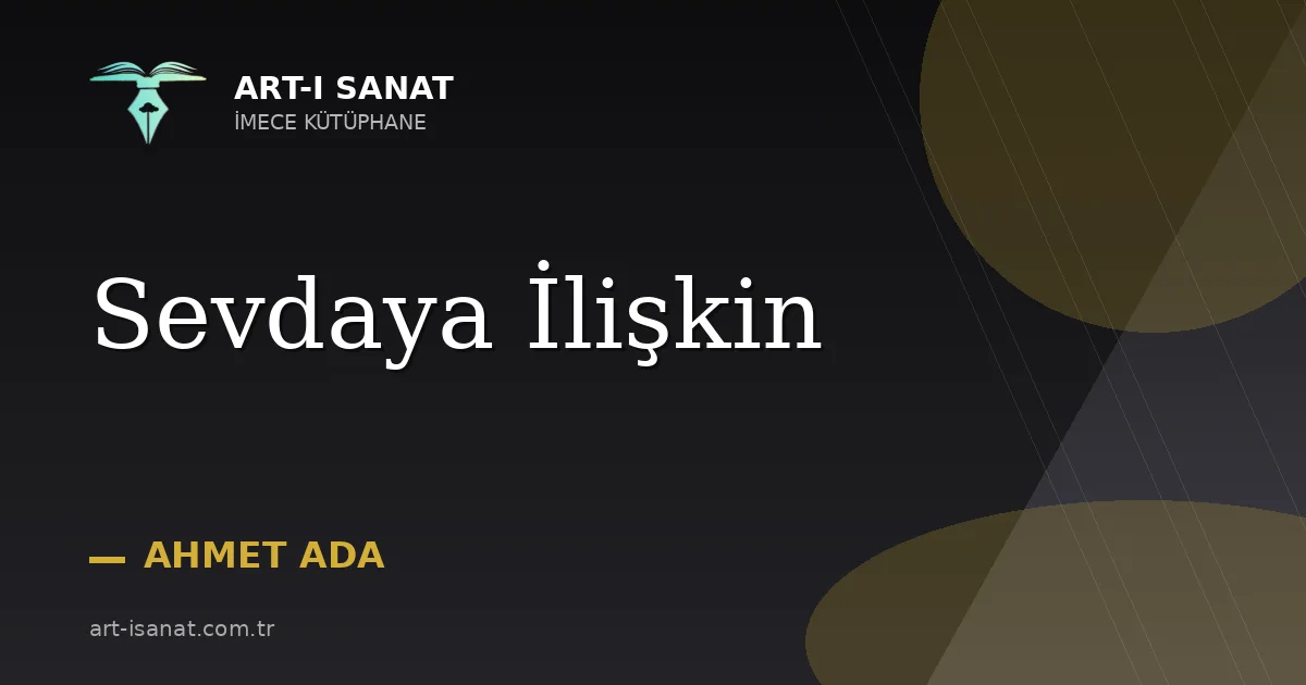 Sevdaya İlişkin