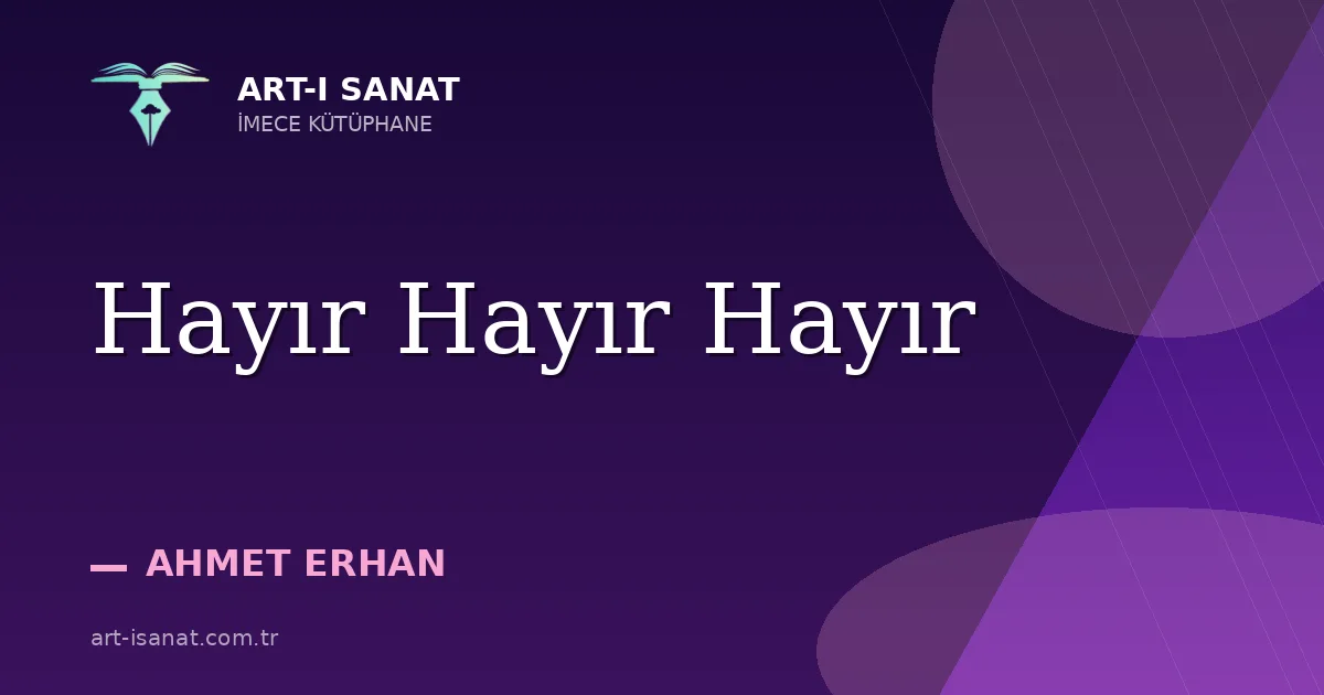 Hayır Hayır Hayır