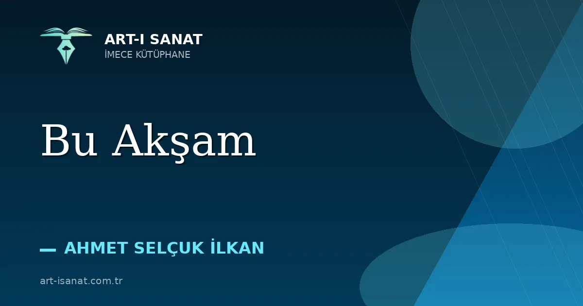 Bu Akşam