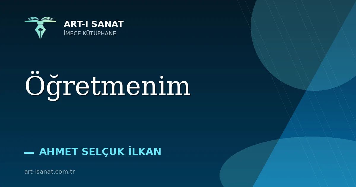 Öğretmenim