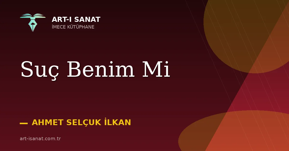 Suç Benim Mi