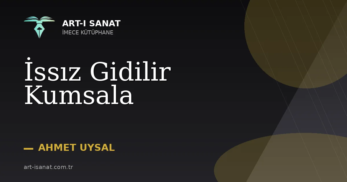 İssız Gidilir Kumsala