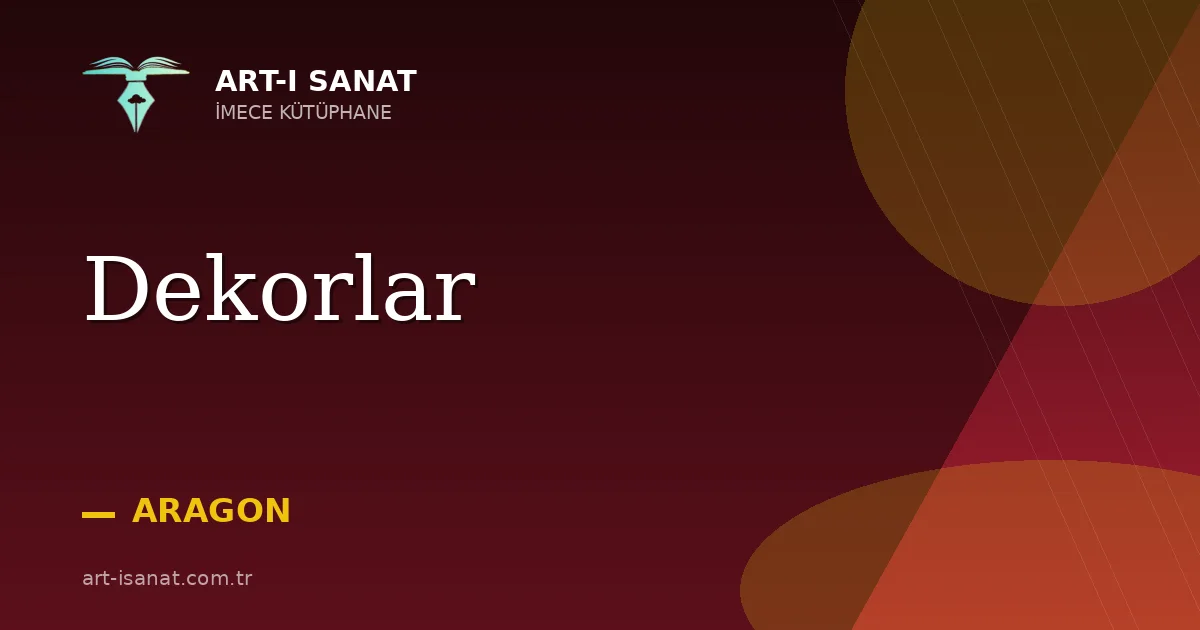 Dekorlar