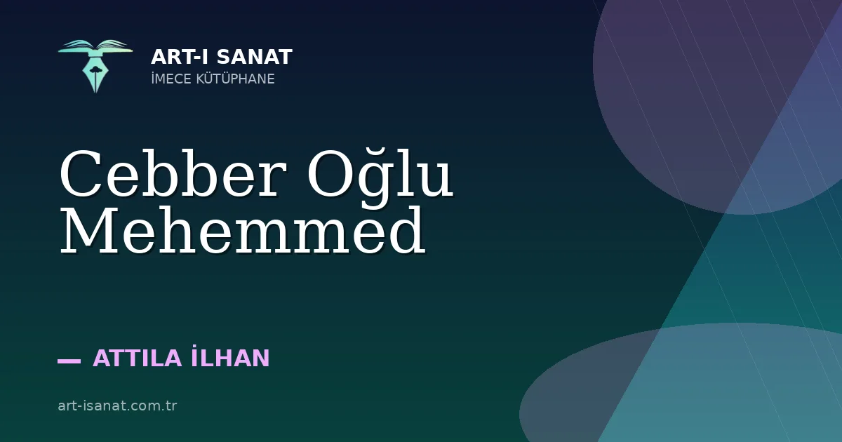 Cebber Oğlu Mehemmed