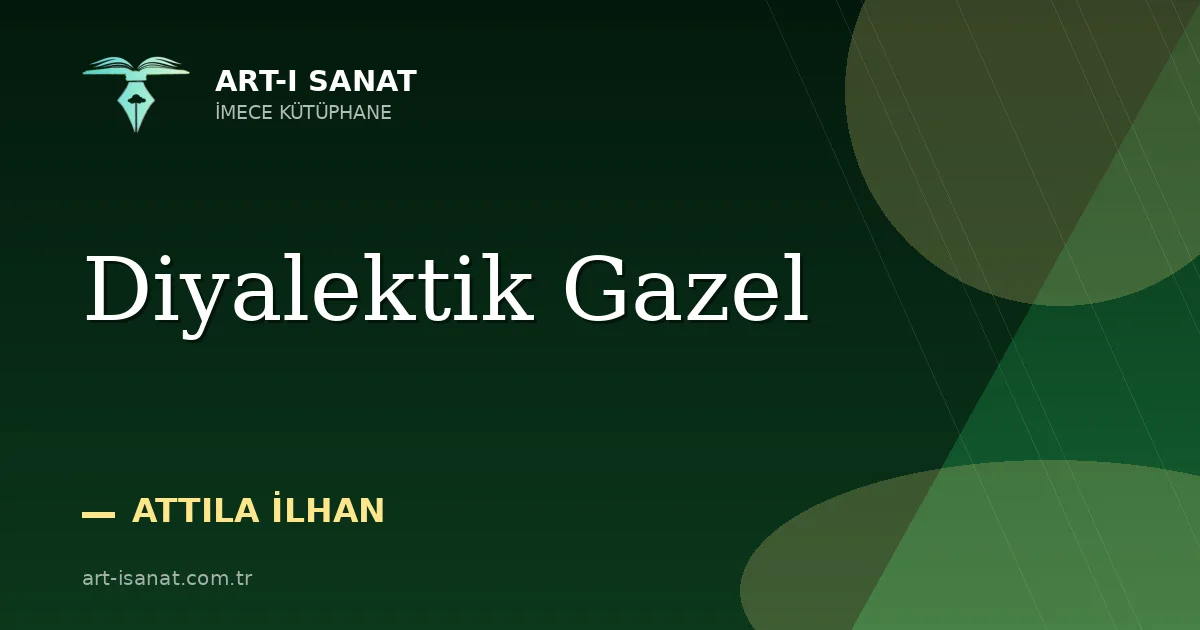 Diyalektik Gazel