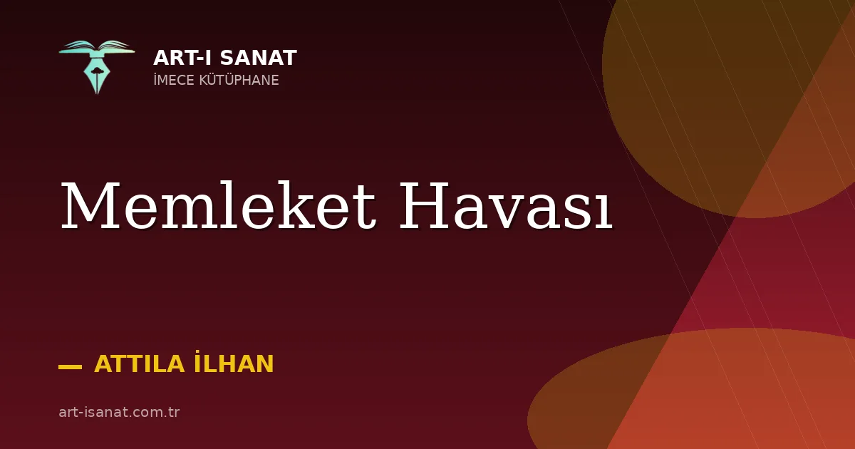 Memleket Havası