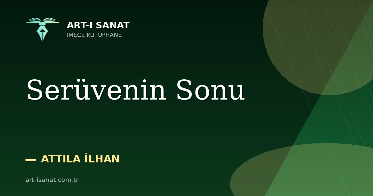 Serüvenin Sonu