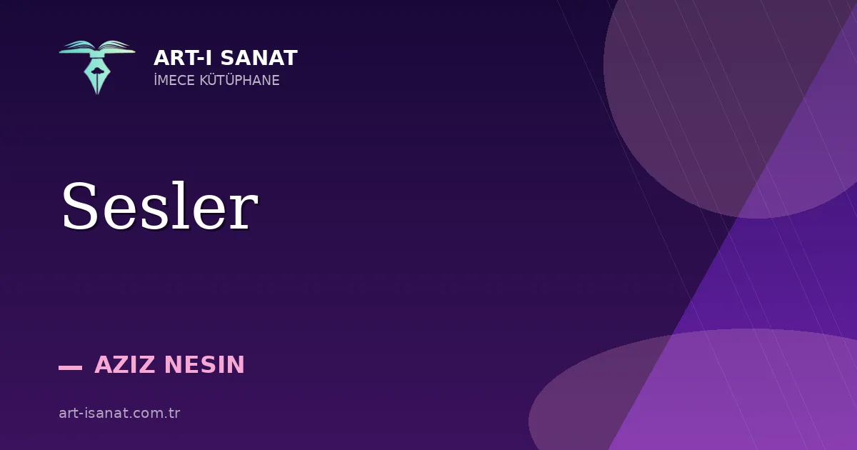 Sesler