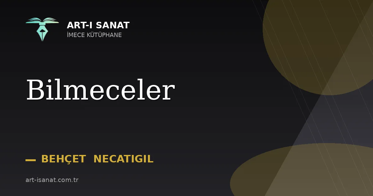 Bilmeceler