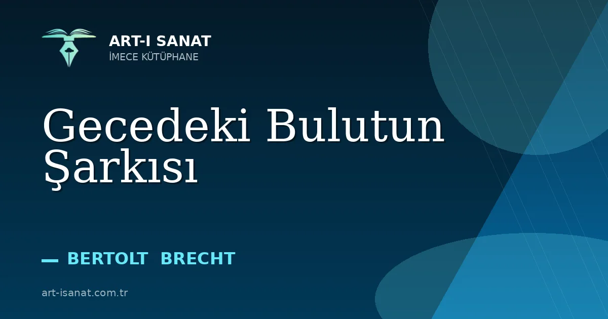 Gecedeki Bulutun Şarkısı