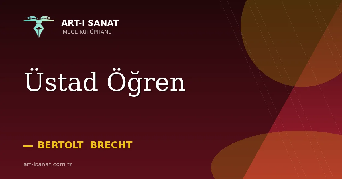 Üstad Öğren