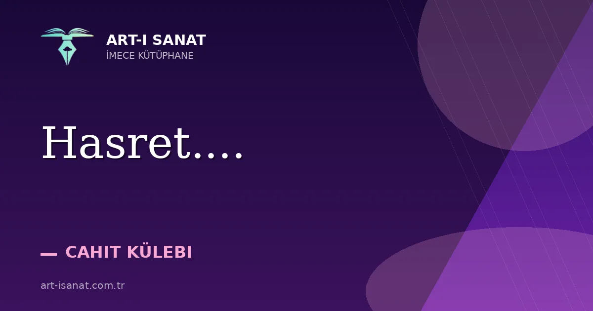 Hasret....