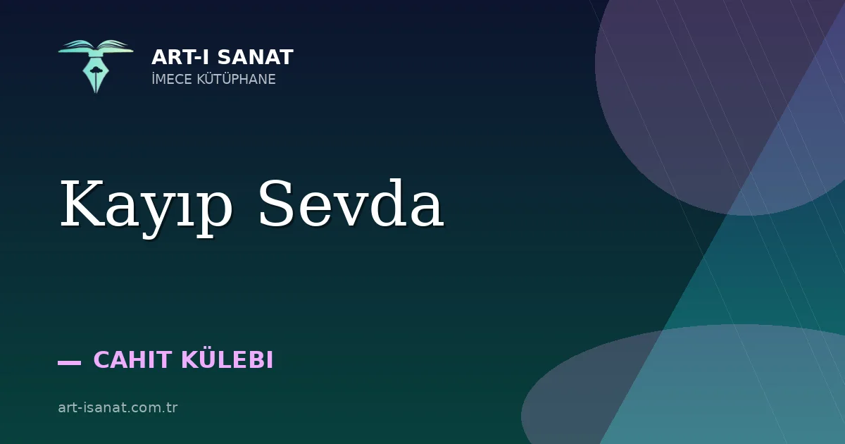 Kayıp Sevda