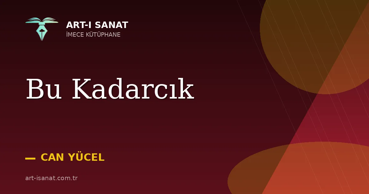 Bu Kadarcık