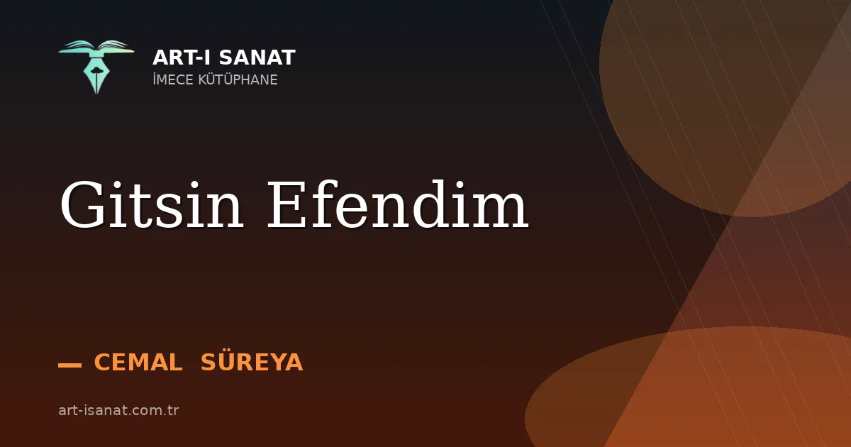 Gitsin Efendim